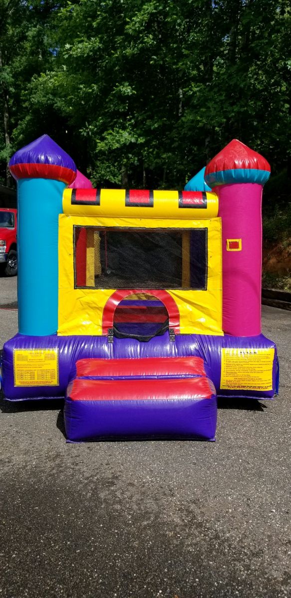Preschool Toddler Castle Bounce House Rental Jitterbug Party Rentals